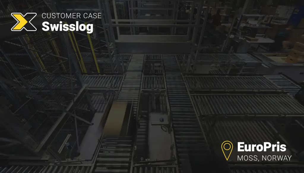 An overview of conveyor belts moving goods