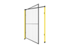 Single hinge door