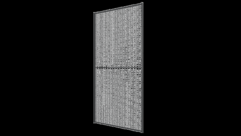 Mesh panel 