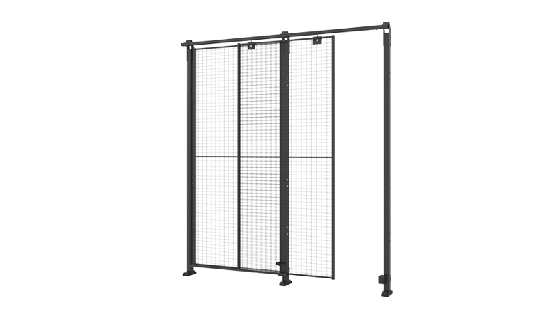 Single sliding door