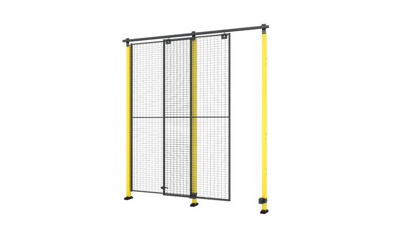 Single sliding door