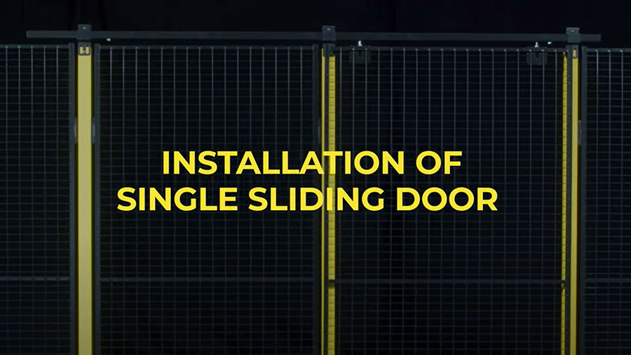 Installation Single Sliding Door