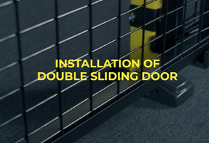 Double Sliding Door – The perfect choice for operation in two locations 