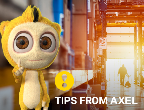 Axel’s tips for a safe warehouse!