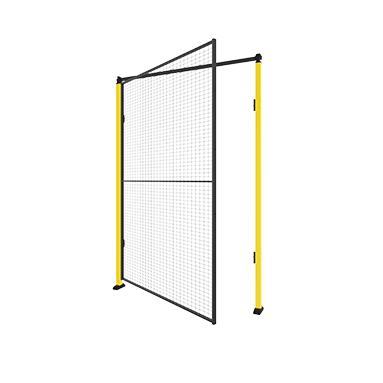 Single hinge door